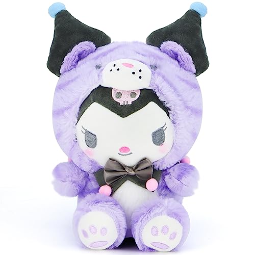 Ahlsense Cute Cartoon Stuffed Animal Plush Toys, Lovely Plush Doll, Soft Plushies for Kids Plush Doll Gifts for Boys Girls (Purple) - Purple
