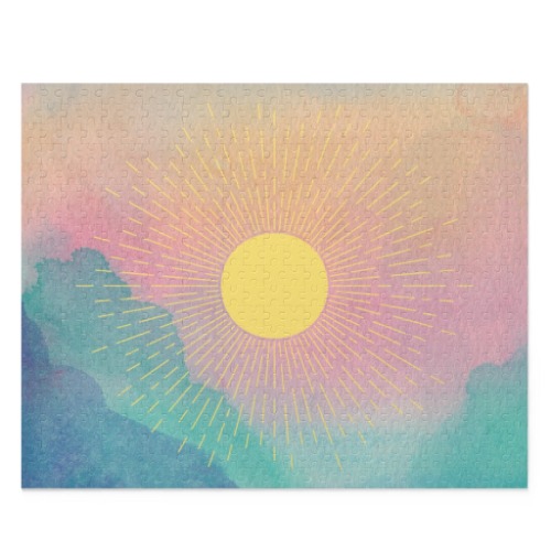 Shining Sun Jigsaw Puzzle 500-Piece - 20" × 16" (500 pcs)