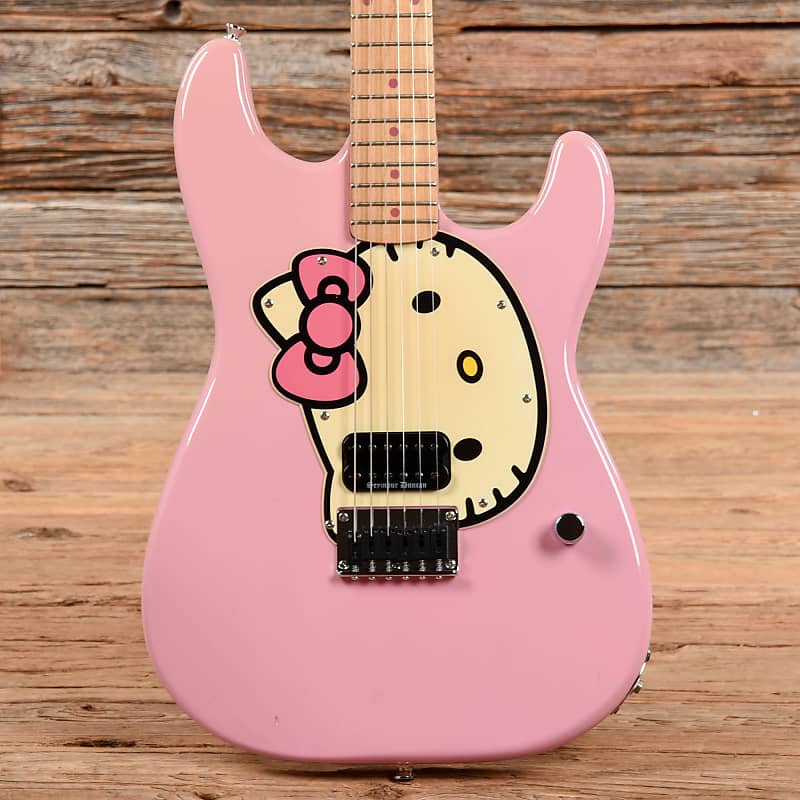 Squier Hello Kitty Stratocaster Pink 2006 | Reverb
