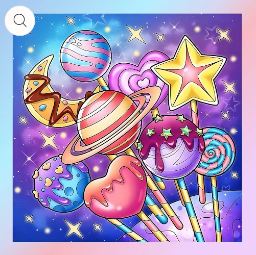Galaxy Candy Diamond Painting (MXDPART)