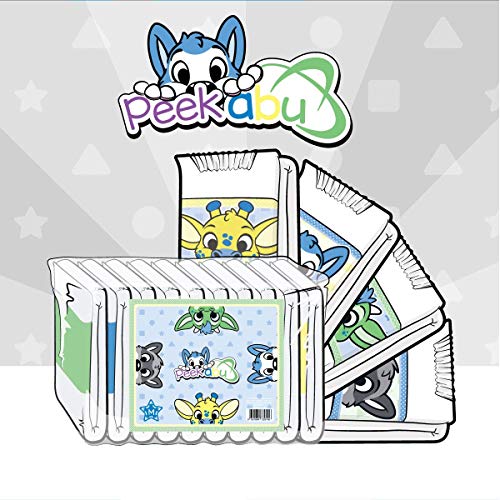 ABUniverse PeekABU Adult Diapers - Pack of 10 (Large) - Large (Pack of 10)
