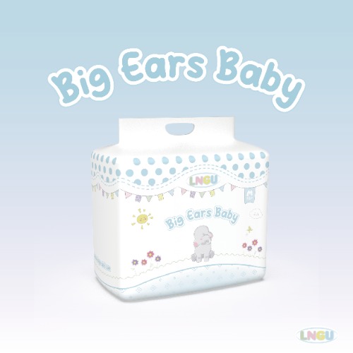 LNGU - Big Ears Baby | M / 4 pack case