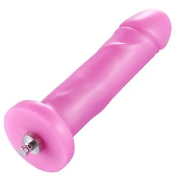 Hismith 6.7" Silicone Anal Dildo for Hismith Premium Sex Machine with KlicLok System Connector, 5.9" Insertable Length, Girth 4.7" Diameter1.38" - Beginner Series