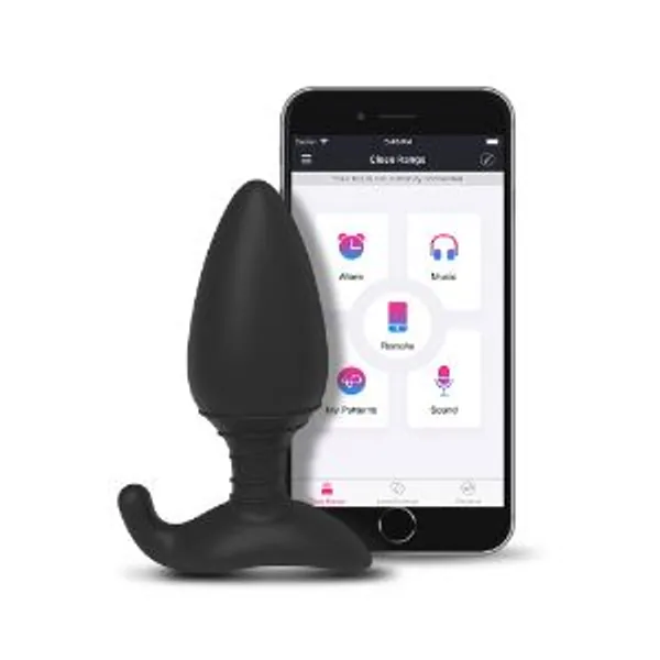 LOVENSE Hush Butt Plug (1.75inch), Powerful  Intense Vibrating Sex Toy for Men  Women, Smartphone Wireless Bluetooth Connectivity, Waterproof and Rechargeable