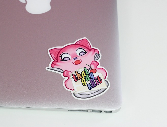 That Gay Sh*t Vinyl Sticker | Default Title