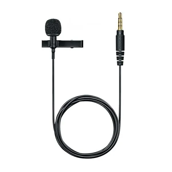 Shure MVL Lavalier Microphone for iPhone & Tablet - External Clip On Mini Lapel Mic for Video Recording & Vlogging with 3.5mm Connector, Windscreen, Mount & Carrying Pouch