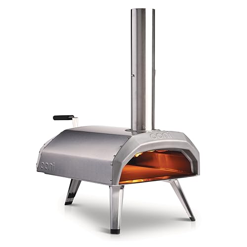 Ooni Karu 12 Multi-Fuel Outdoor Pizza Oven – Portable Wood and Gas Fired Pizza Oven with Pizza Stone, Outdoor Ooni Pizza Oven - Woodfired & Stonebaked Pizza Maker, Countertop Dual Fuel Pizza Oven - 2023