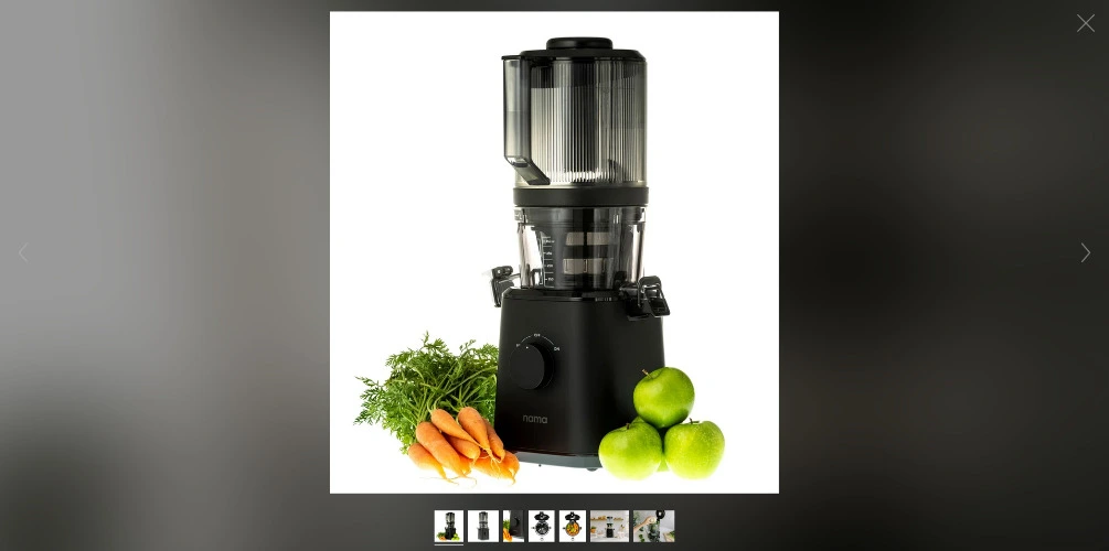 Nama J2 Cold Press Juicer in Black
