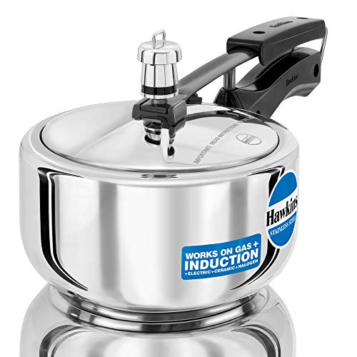 HAWKINS Stainless Steel 2.0 Litre Pressure Cooker