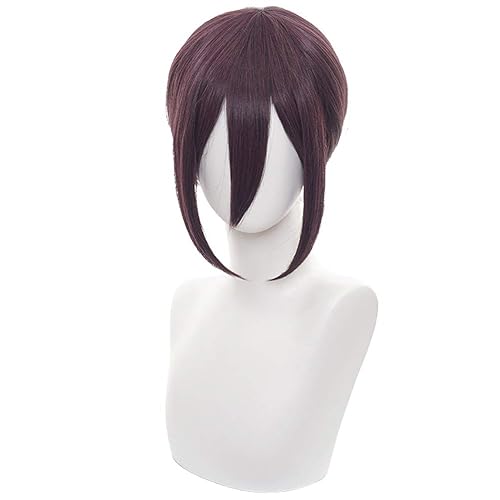 HIROAKIYA Reze Wig, Chainsaw Man Reze Cosplay Wig with Wig Cap, Length approx.35cm - Reze