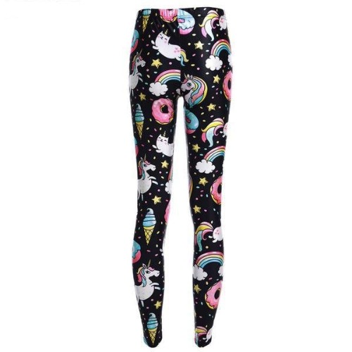 Rainbow Unicorn Leggings - XXL