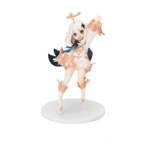 Genshin Impact figur spel Paimon skala 1/7, färdig målad statyett leksak, tillverkad av PVC 14 cm