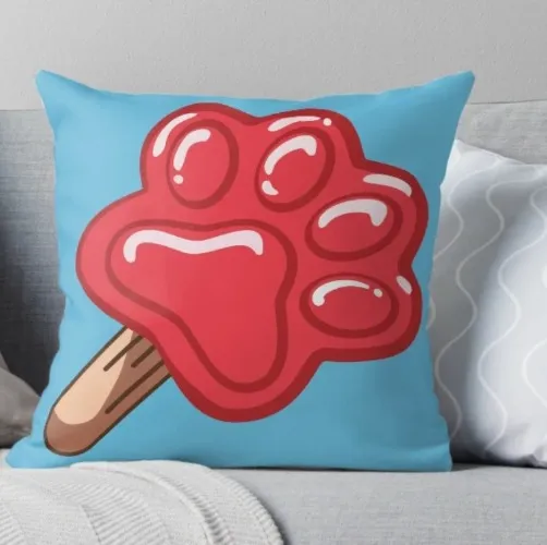 Pawpsicle Pillow