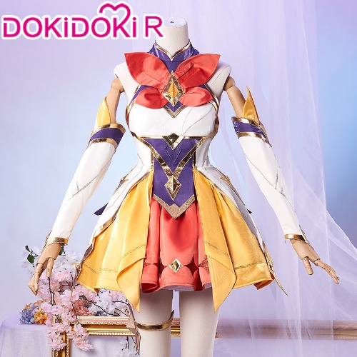 【Size XS-2XL】DokiDoki-R Game League of Legends Cosplay Seraphine LOL Singer Star Guardian | XS-PRESALE