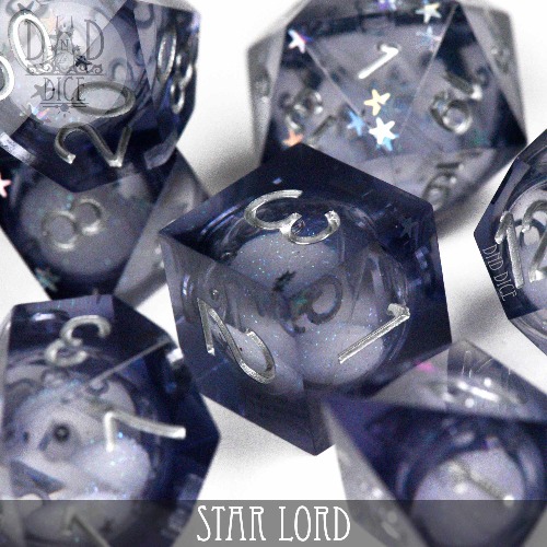 Star Lord Liquid Core Dice Set