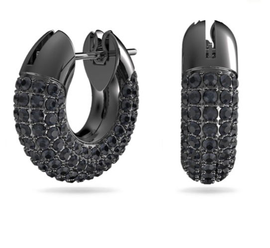 SWAROSKI Dextera Hoop Earrings 