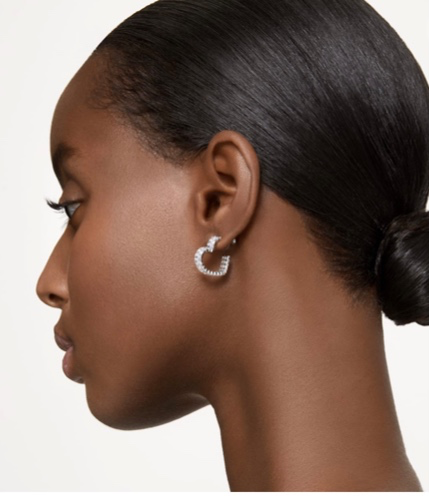 SWAROSKI Matrix Hoop Earrings 
