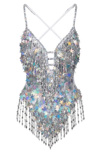 Cosmic Sequin Bodysuit *product is being discontinued* | XX LARGE (UK 18-20 / US 14 -16)