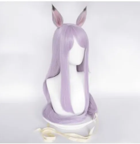 IN STOCK Mejiro McQueen Cosplay Wig With Ears and Tail MiukoCosplayGame Umamusume: Pretty Derby Cosplay