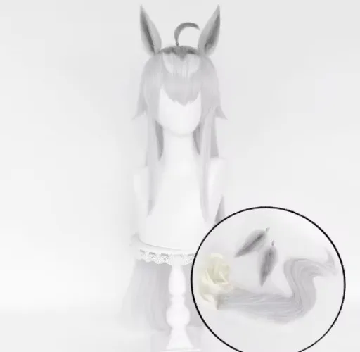 Game Pretty Derby Oguri Cap Cosplay Wig Oguri Kyappu Cosplay Hair For Hallowmas Party Adult Women Men