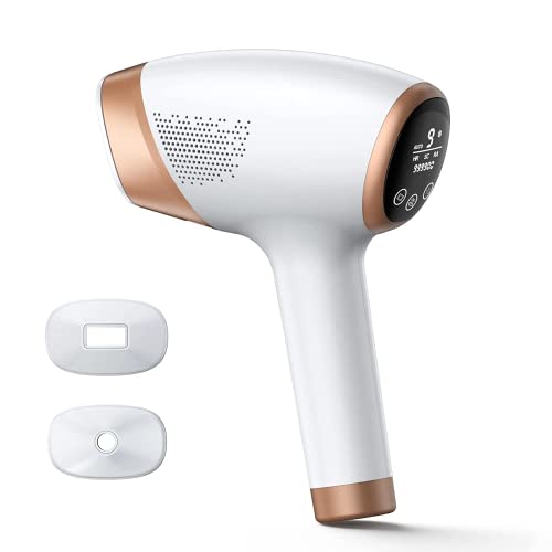 IPL Hair Removal,Laser Permanent Hair Remover/Sapphire COOLING/999900 Flashes /9 Energy Level/3 Function/2 Modes/Painless Hair Removal at Home