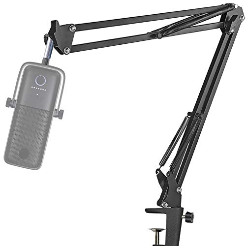 Professional Microphone Boom Arm Stand Used for Wave:3 Mic - Suspension Scissor Boom Stand Compatible with Elgato Wave:3 Mic by YOUSHARES - A_Stand