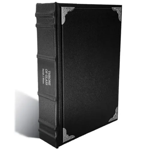 Throne of Glass (Gothic Leather-bound) Hardcover Book
