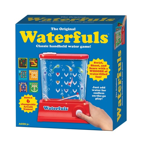PlayMonster The Original Waterfuls — Classic Handheld Water Game! — Just Add Water — Now with 6 Game Options - 