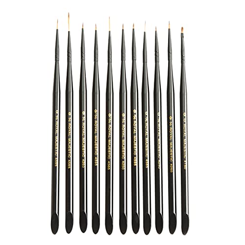 Royal & Langnickel Majestic Detail Artist Brush Set, 11-Piece