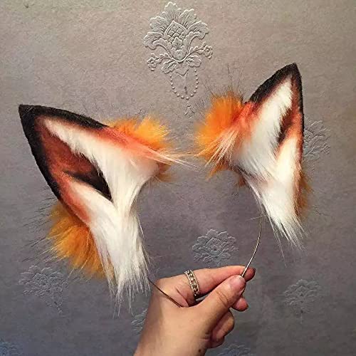 Student costume cosplay student plaid uniform with mini plaid skirt cat ears cosplay fox ears hair hoop headdress tail for girls women