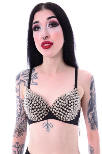 Cone Stud Bra | XL