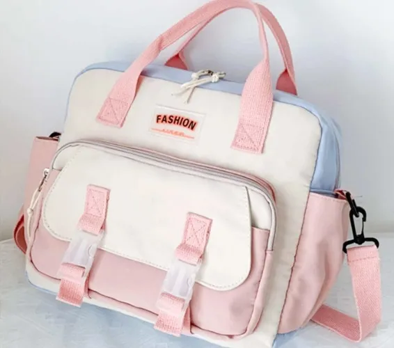 Buckle & Knot Decor Functional Backpack