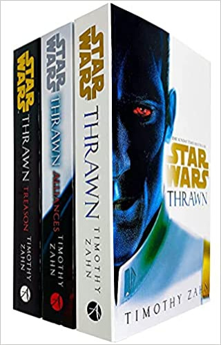 Star Wars: Thrawn Series Books 1 - 3 Collection Set by Timothy Zahn (Thrawn, Alliances & Treason) - Paperback