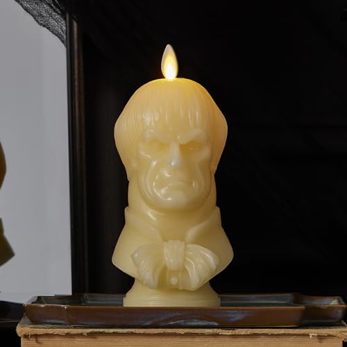 Luminara Disney's The Haunted Mansion Male Staring Statue Figural Flameless LED Candle - Male Staring Statue