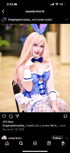 My Dress Up Darling Marin Bunny Girl Suit 