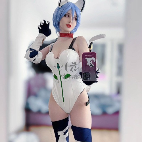 Neon Genesis Evangelion Rei Catgirl Bunny Suit
