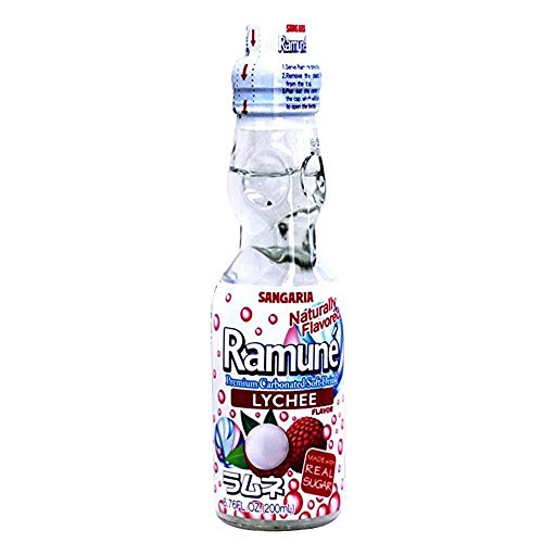 Sangaria Ramune 6.6 fl oz Lychee Soda