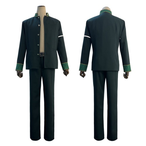 HOLOUN Wind Breaker Anime Haruka Sakura Cosplay Costume Wig School Uniform Jacket Pants White T-shirt | M / Jacket and Pants