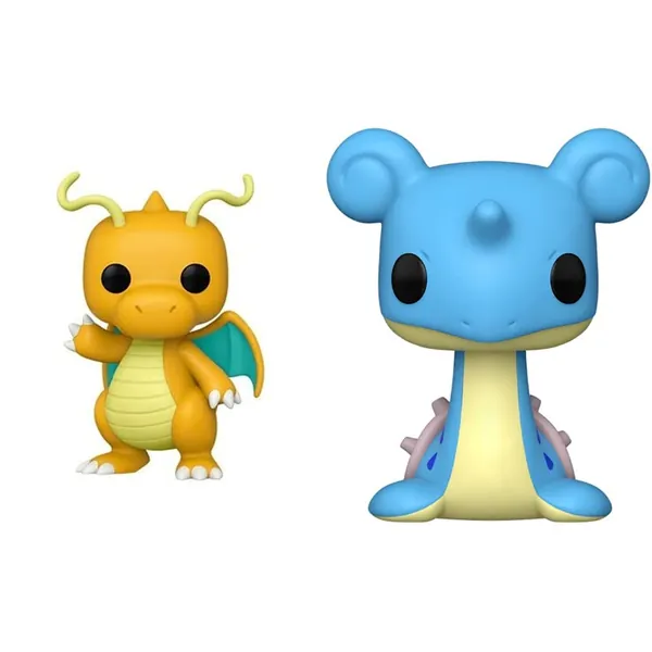 Funko Pop! Games: Pokemon S8 - Dragonite & Pop! Games: Pokemon - Lapras
