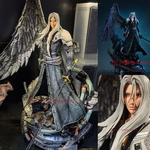 1/4 Black Wing & Blue Sky studio FF7 Sephiroth Limit Resin Statue