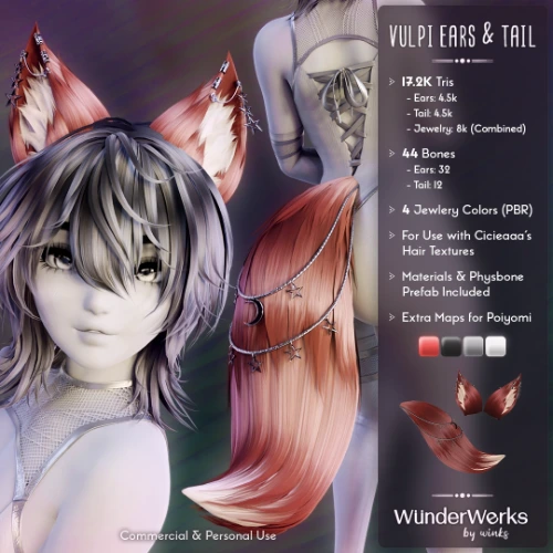 ʚ♡~ Vulpi Ears & Tail ~♡ɞ