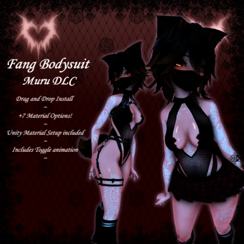 ʚ♡~ Muru DLC | Fang Bodysuit ~♡ɞ