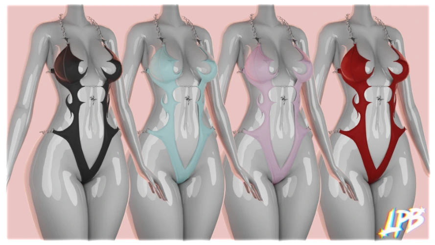 ʚ♡~ Demon Bodysuit ~♡ɞ