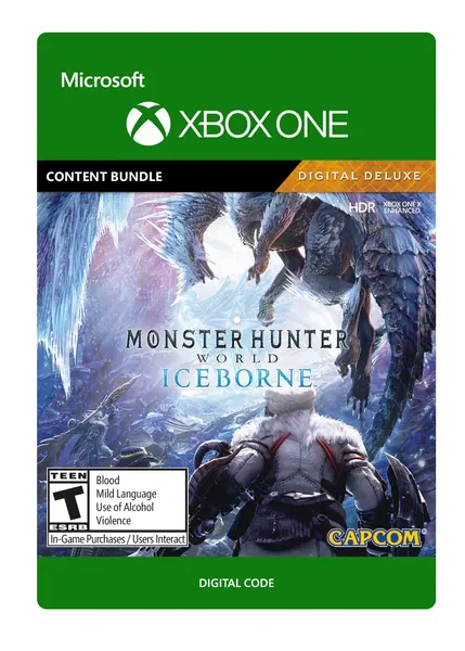 Monster Hunter World: Iceborne Digital Deluxe - [Xbox One Digital Code] - Xbox One Digital Code Iceborne Digital Deluxe