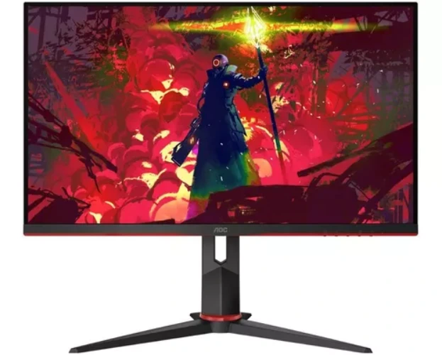 Monitor Gamer 27g2/bk Hero 27 144hz Ips G-sync Cor Preto/vermelho Aoc 100V/220V