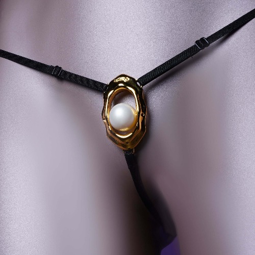 G-string Clitoral Jewelry With Bead Stimulator