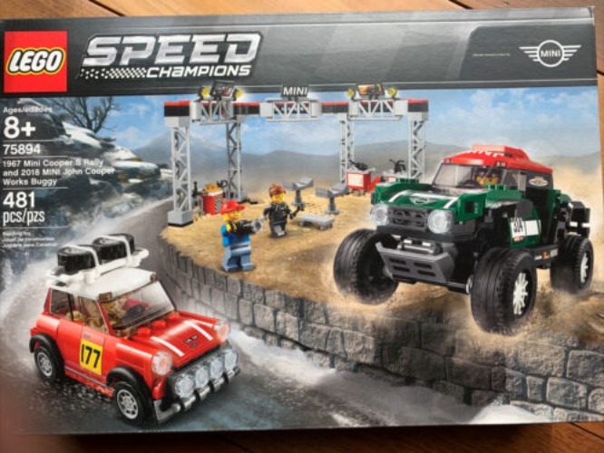LEGO 75894 Mini Cooper's Rally 1967 & 2018 MINI John Cooper New Sealed Mint 673419304542 | eBay