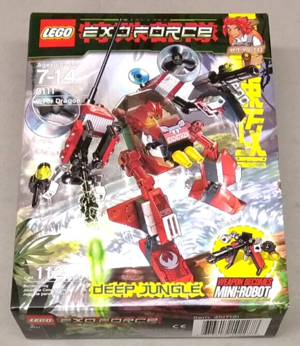 LEGO Exo-Force 8111 River Dragon NEW! Ha-Ya-To Battle Mech Amphibian Robot  | eBay