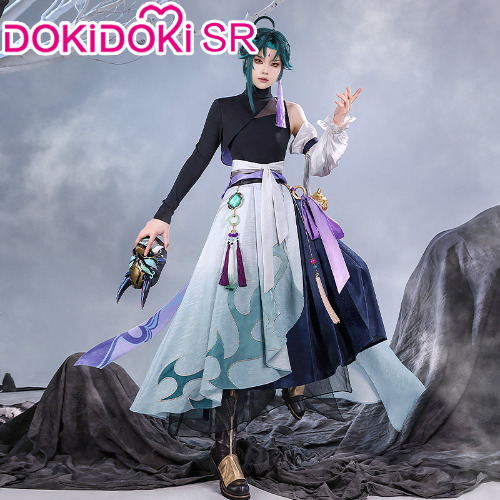 DokiDoki-SR Game Genshin Impact Cosplay Xiao Costume Doujin | S-PRESALE