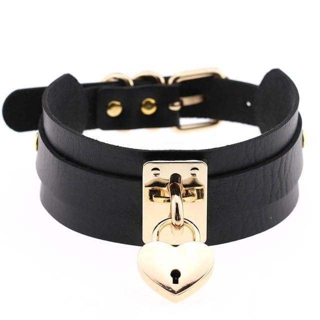 Locket Collar - Black